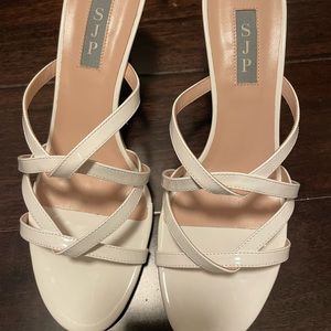 SJP by Sarah Jessica Parker Melia High Heel Slide Sandals NWT